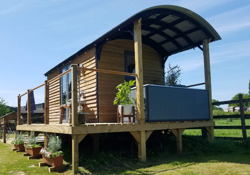 Buying a shepherds hut from The Hutmaker